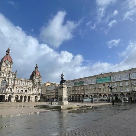 Apartamento La Casa De Maria Pita A Coruña Exterior foto