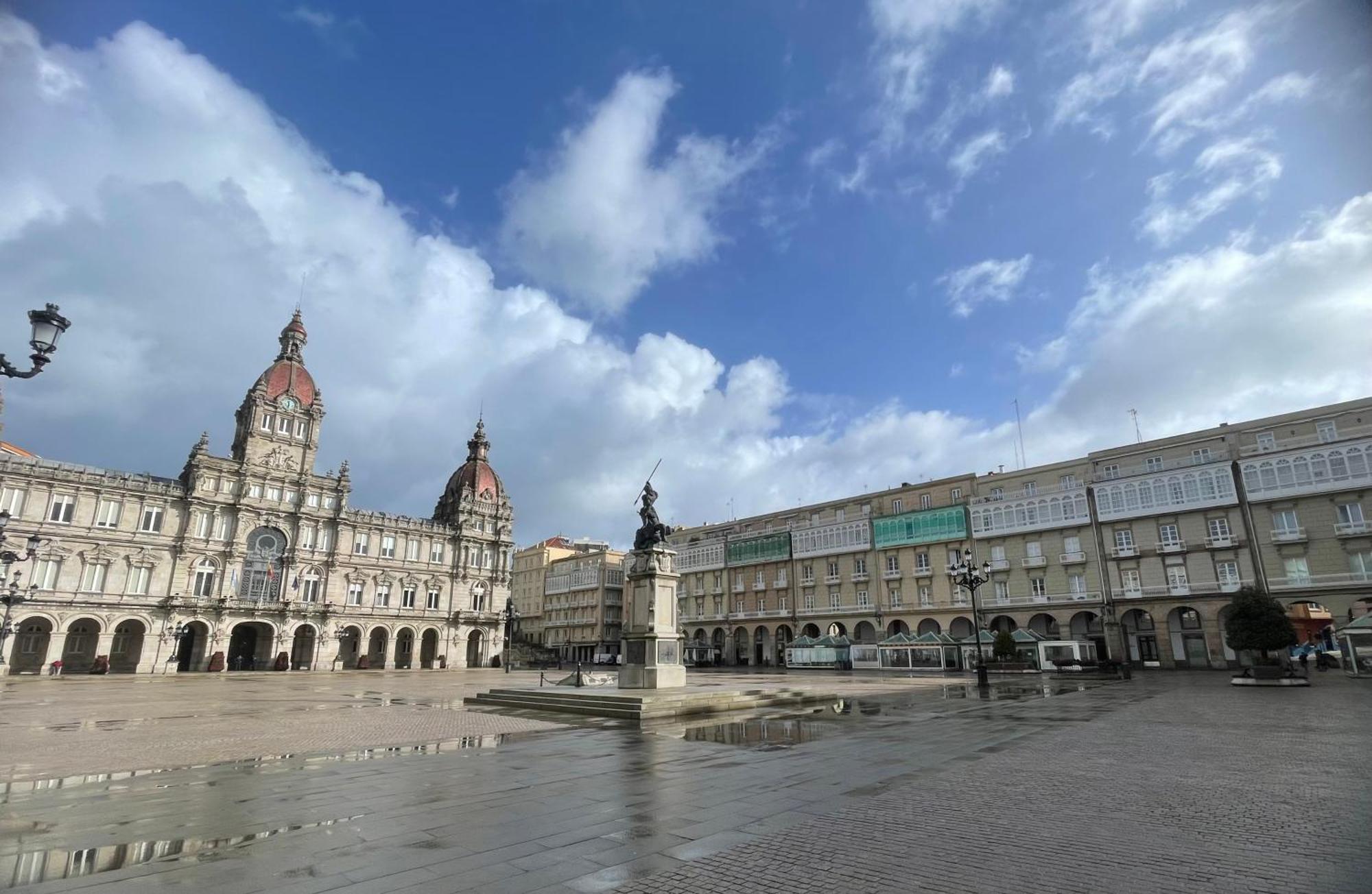 Apartamento La Casa De Maria Pita A Coruña Exterior foto