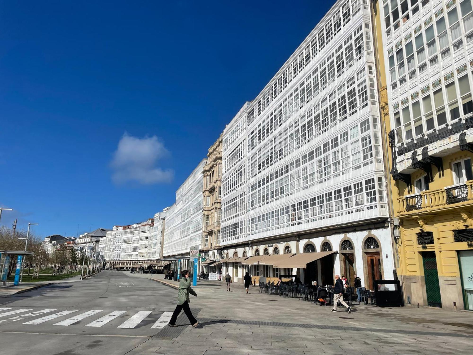 Apartamento La Casa De Maria Pita A Coruña Exterior foto
